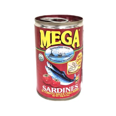 Zoom bild av Sardiner-Tomat-Chilisås-Mega-155g