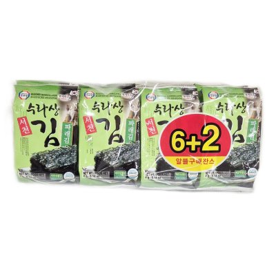 Zoom bild av Sjögräs-Snack-Seasoned-Seaweed-32g-Surasang