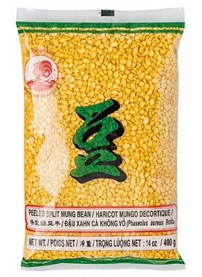 Zoom bild av Skalade-mungbönor-cock-brand