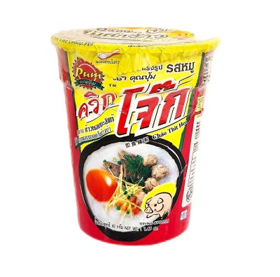 Zoom bild av Snabb-Risgröt-Fläsksmak-Cup-42g-Madam-Pum