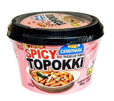 Zoom bild av Topokki-Extreme-Spicy-Carbonara-Wang--Big-Bowl-169g