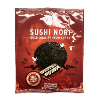Sushi Nori 10 Ark sheets saigon sushipapper rostad sjögräs sushi