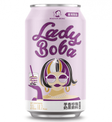 Taro Bubble Tea Lady Boba