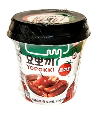 Zoom bild av Topokki-riskaka-tomatsmak-cup