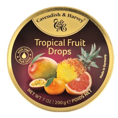 Zoom bild av Tropical-Frult-Drops-200g-Cavendish-Harvey