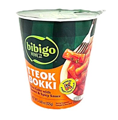 Zoom bild av Tteokbokki-riskaka-sweet&spicy-cup-bibigo-rice-cake