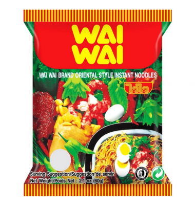 Wai Wai Oriental Style noodles