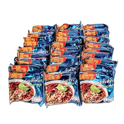 Zoom bild av Wai-wai-snabbnudlar-tom-yum-fläsksmak-30p-storpack